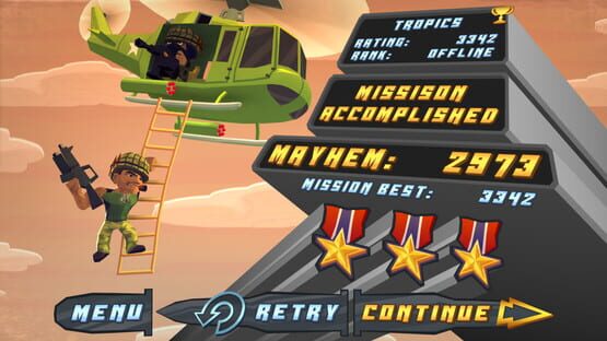Screenshot Major Mayhem