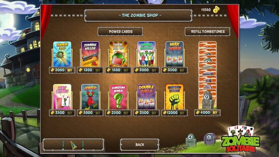 Screenshot Zombie Solitaire