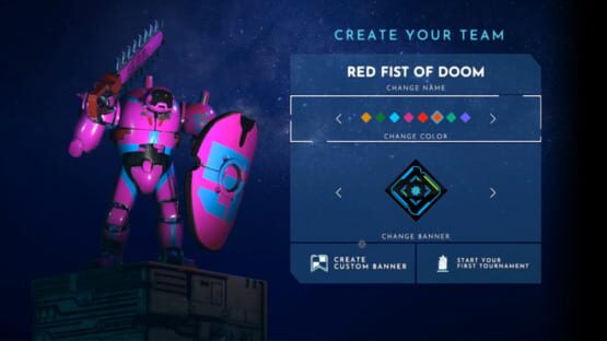 Screenshot Space Grid Tournament