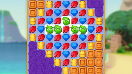 Screenshot Angry Birds Match World