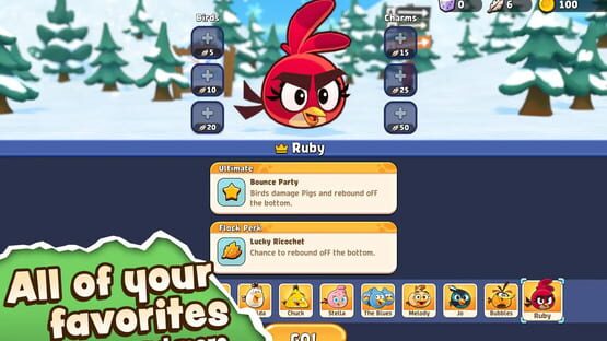 Screenshot Angry Birds Bounce