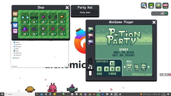 Screenshot Desktop Pet