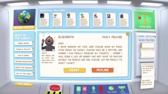Screenshot God Simulator