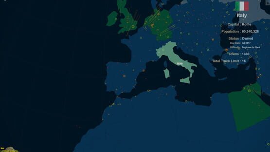 Screenshot Logistical: Italy