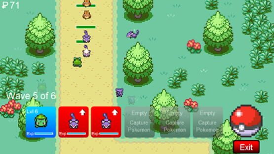 Screenshot Pokémon Tower Defense