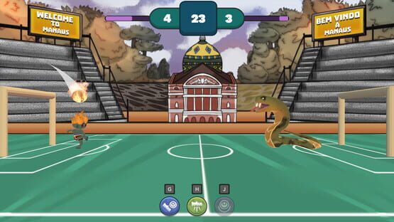 Screenshot Lendas do Pebol: Mythic Football