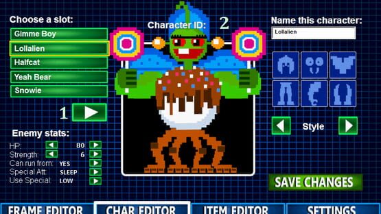 Screenshot 8-Bit RPG Creator: Cuddly Creatures