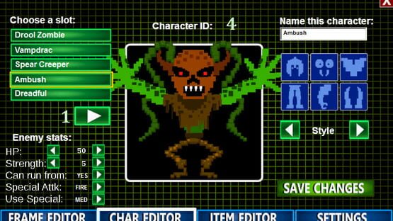 Screenshot 8-Bit RPG Creator: Zombies Attack!