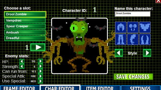 Screenshot 8-Bit RPG Creator: Zombies Attack!