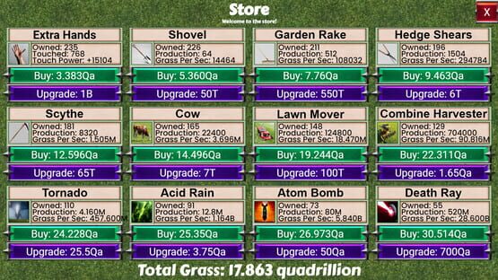 Screenshot Grass Toucher