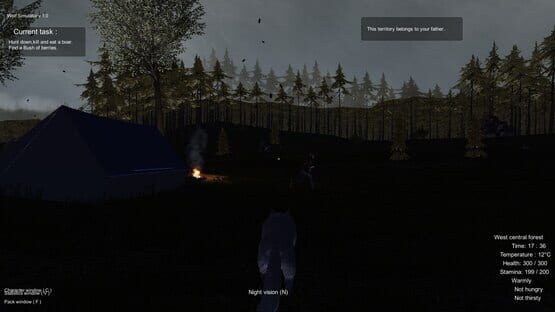 Screenshot Wolf Simulator