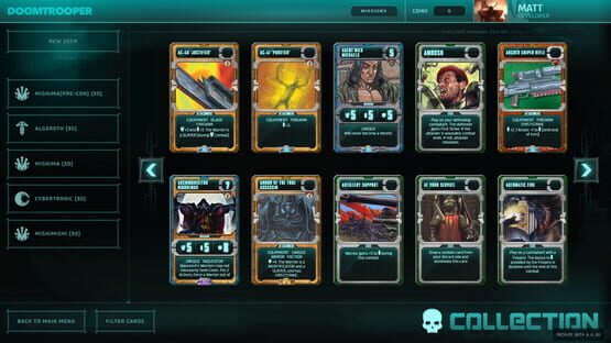 Screenshot Doomtrooper CCG