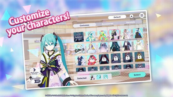 Screenshot Hatsune Miku: Colorful Stage!
