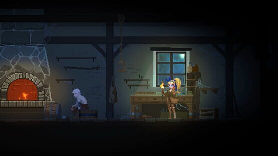 Screenshot Tokatonton: One-Armed Blacksmith