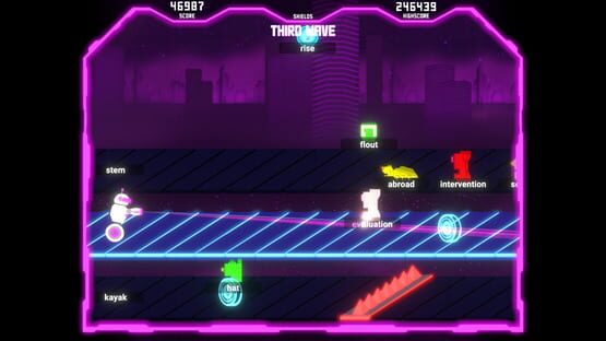 Screenshot Tybot Invasion: The Typing Runner