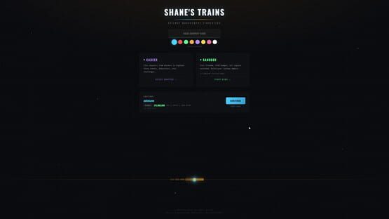 Screenshot Shane's Trains