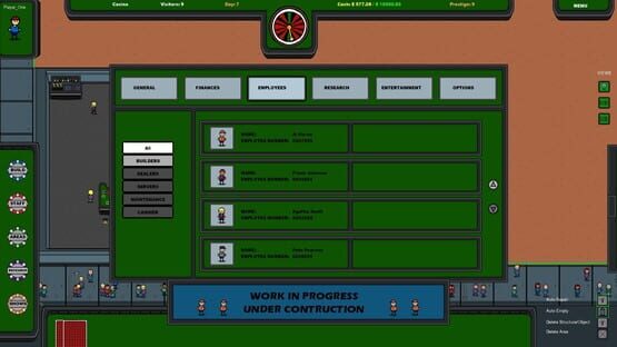 Screenshot Half Built: Casino