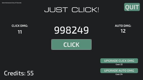 Screenshot Unstimulated Simulator