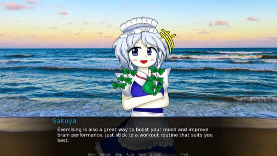 Screenshot Sakuya Izayoi Gives You Advice and Dabs