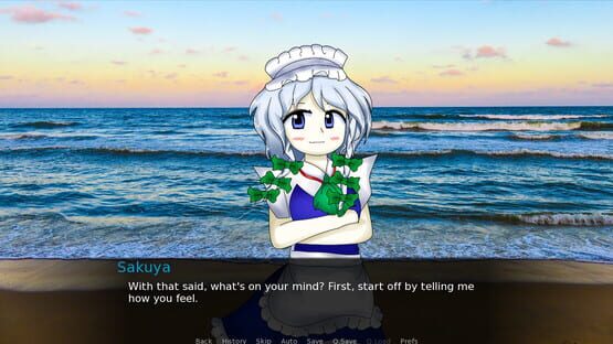 Screenshot Sakuya Izayoi Gives You Advice and Dabs