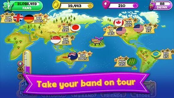Screenshot Band Stars