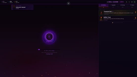 Screenshot Soul Clicker