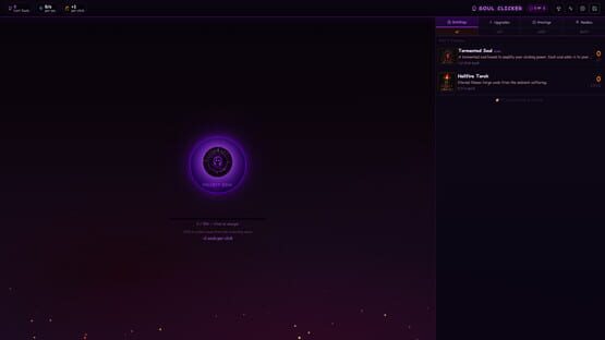 Screenshot Soul Clicker