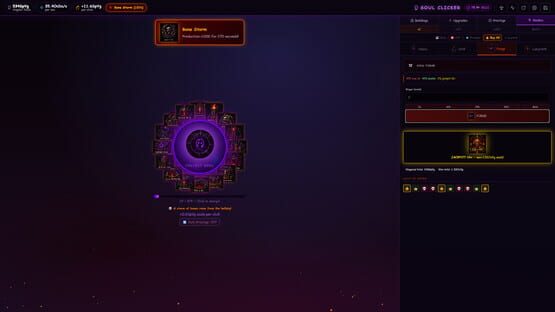 Screenshot Soul Clicker