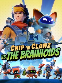 Cover Chip ‘n Clawz vs. The Brainioids