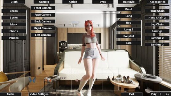 Screenshot Virtual Girlfriend Lia