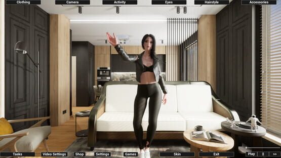 Screenshot Virtual Girlfriend Lia