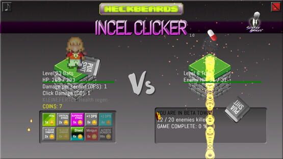 Screenshot Incel Clicker