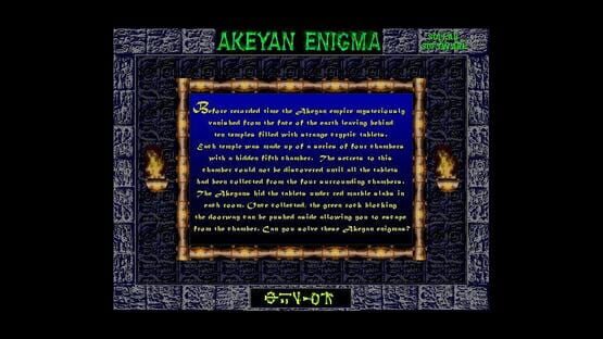 Screenshot Akeyan Enigma