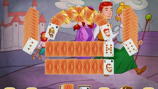 Screenshot Gnomes Solitaire