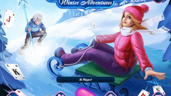 Screenshot Solitaire: Jack Frost Winter Adventures