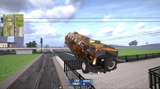 Screenshot Taxi Simulator in City