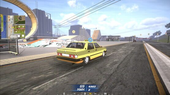 Screenshot Taxi Simulator in City