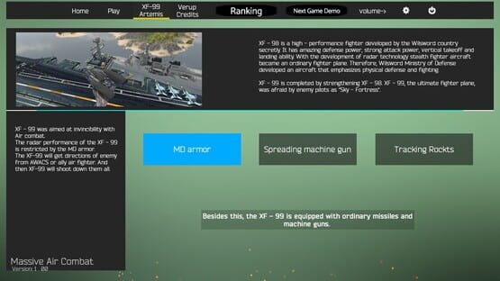 Screenshot Massive Air Combat
