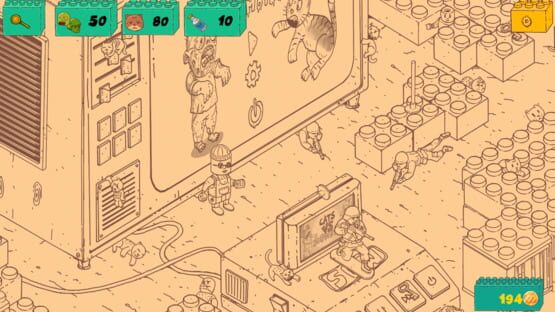 Screenshot Tiny Cats vs Toys