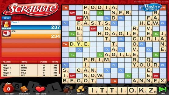 Screenshot Scrabble