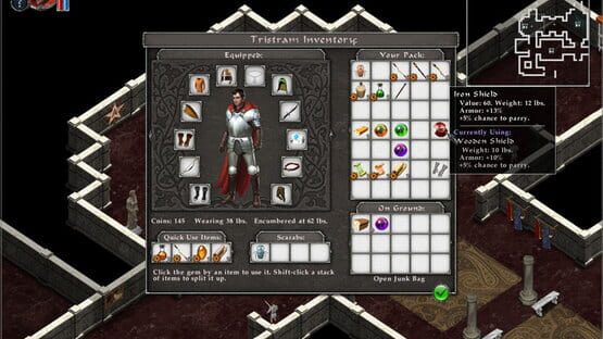 Screenshot Avadon: The Black Fortress