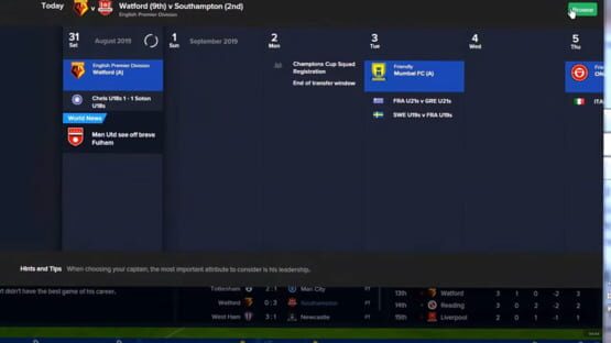 Screenshot Football Manager 2015