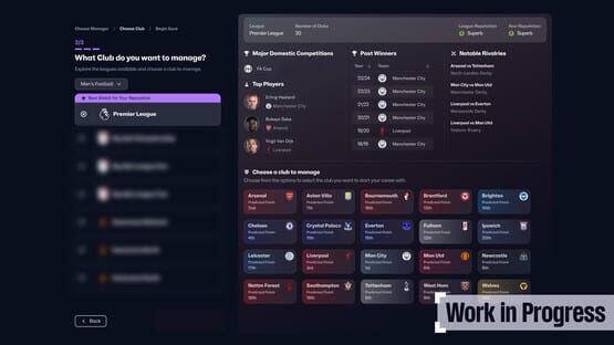 Screenshot Football Manager 25