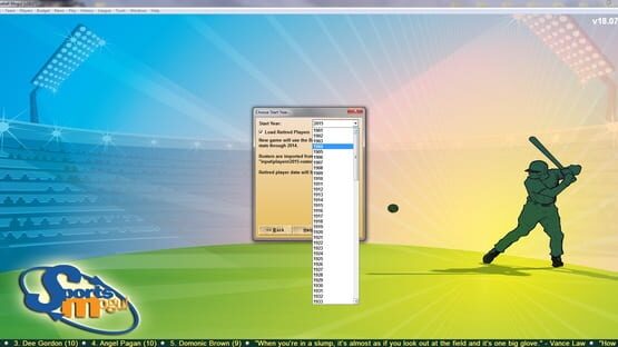 Screenshot Baseball Mogul Diamond