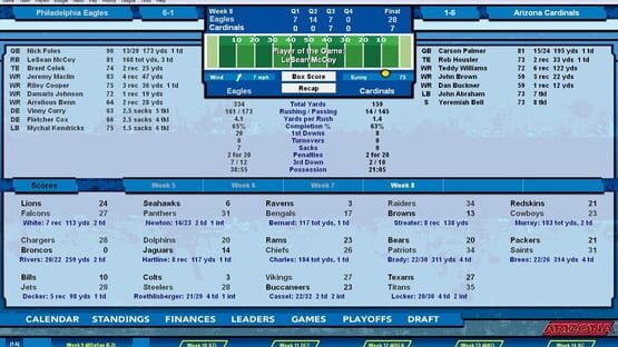 Screenshot Football Mogul 15