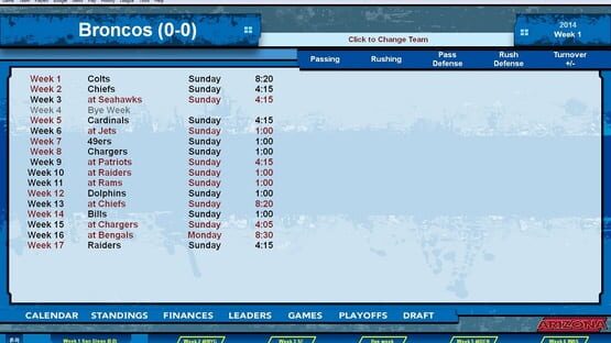 Screenshot Football Mogul 15