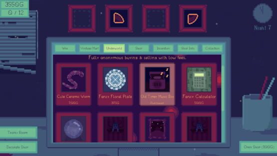 Screenshot Curio Shop