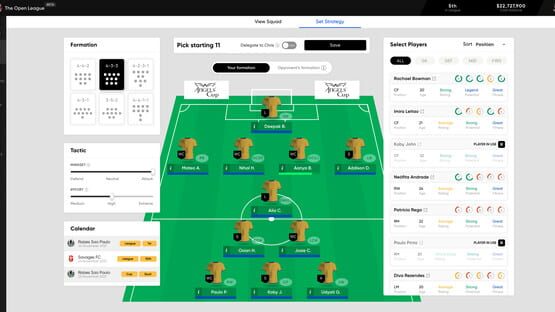 Screenshot The Open League
