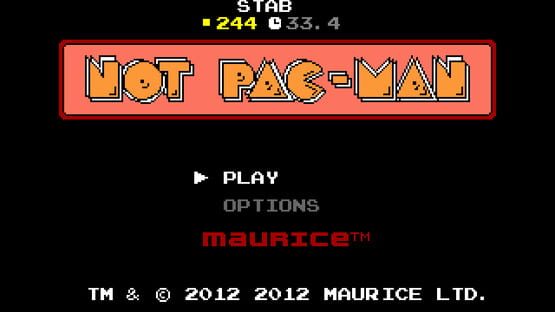 Screenshot Not Pacman