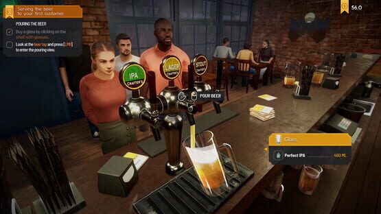 Screenshot Brewpub Simulator